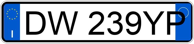 Numer rejestracyjny DW239YP posiada BMW Serie 1 Numer rejestracyjny DW239YP posiada BMW Serie 1