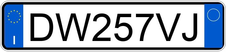Numer rejestracyjny DW257VJ posiada AUDI A4 4a serie