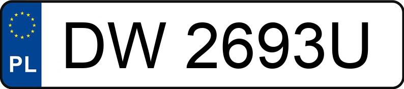 Numer rejestracyjny DW 2693U posiada VOLVO 7700 - DW2693U Numer rejestracyjny DW 2693U posiada VOLVO 7700 - DW2693U