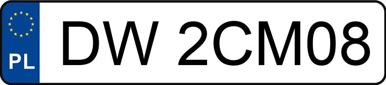 Le numéro d’enregistrement DW 2CM08 a TOYOTA (USA) Yaris II 1.5 MR`06 Yaris II 1.5 MR`06 - DW2CM08