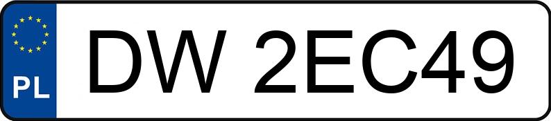 Numer rejestracyjny DW 2EC49 posiada SKODA Superb III 1.5 TSI MR`20 E6d Laurin & Klement DSG - DW2EC49