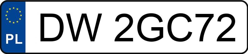 Numer rejestracyjny DW 2GC72 posiada DACIA Duster dCi MR`14 E6 - DW2GC72