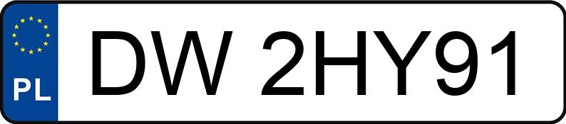 Numer rejestracyjny DW 2HY91 posiada SKODA Octavia III 1.5 TSI MR`18 E6 Ambition - DW2HY91