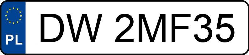 Numer rejestracyjny DW 2MF35 posiada SKODA Kodiaq 2.0 TDI MR`17 E6 L&K SCR 4x4 DSG - DW2MF35