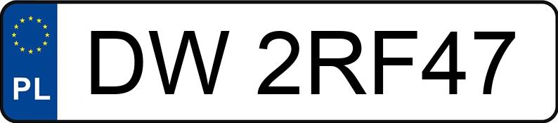 Numer rejestracyjny DW 2RF47 posiada HONDA Civic 1.4 MR`01 E3 iS - DW2RF47