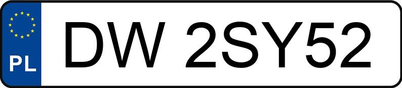 Numer rejestracyjny DW 2SY52 posiada SKODA Fabia 1.4 MR`99 E3 Joy - DW2SY52