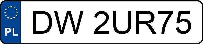 Numer rejestracyjny DW 2UR75 posiada IVECO/JEGGER 35S18 - DW2UR75