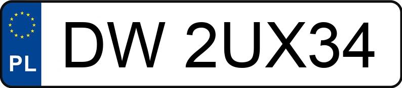 Numer rejestracyjny DW 2UX34 posiada SKODA Fabia IV 1.0 MR`22 E6d Ambition - DW2UX34