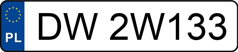 Numer rejestracyjny DW 2W133 posiada BMW 525 - DW2W133 Numer rejestracyjny DW 2W133 posiada BMW 525 - DW2W133