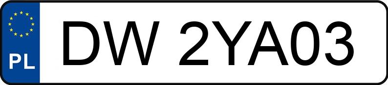 Numer rejestracyjny DW 2YA03 posiada BMW M 340 Diesel Mild Hybrid MR`22 E6d/e G20 xDrive Step - DW2YA03