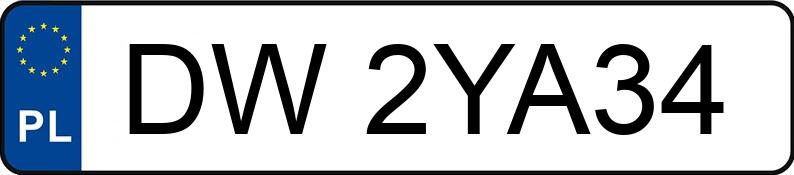 Numer rejestracyjny DW 2YA34 posiada SKODA KODIAQ - DW2YA34 Numer rejestracyjny DW 2YA34 posiada SKODA KODIAQ - DW2YA34