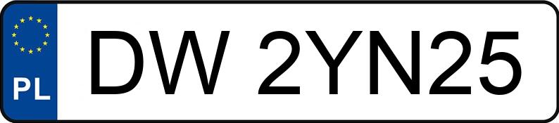 Numer rejestracyjny DW 2YN25 posiada MERCEDES-BENZ 450 - DW2YN25 Numer rejestracyjny DW 2YN25 posiada MERCEDES-BENZ 450 - DW2YN25