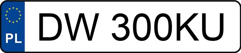 Numer rejestracyjny DW 300KU posiada NISSAN Almera 1.4 MR`98 Komfort - DW300KU