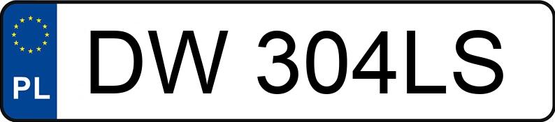 Numer rejestracyjny DW 304LS posiada OPEL Astra II 2.0 DI MR`98 Astra II 2.0 DI MR`98 - DW304LS