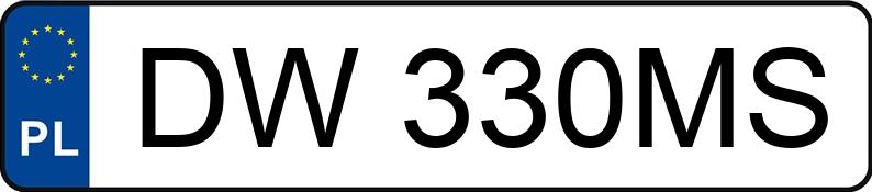Numer rejestracyjny DW 330MS posiada HONDA Jazz 1.2i MR`02 E3 LS - DW330MS