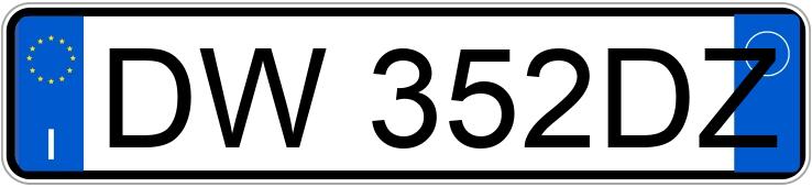 Numer rejestracyjny DW352DZ posiada LANCIA Musa 2a serie Numer rejestracyjny DW352DZ posiada LANCIA Musa 2a serie