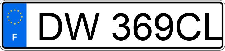 Numer rejestracyjny DW369CL posiada OPEL CORSA