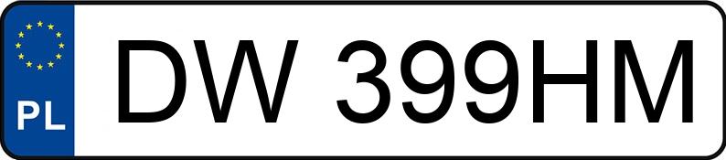 Numer rejestracyjny DW 399HM posiada OPEL Corsa B 1.4 MR`97 City Base - DW399HM