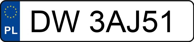 Numer rejestracyjny DW 3AJ51 posiada PEUGEOT 206+ MR`09 E4 Presence - DW3AJ51