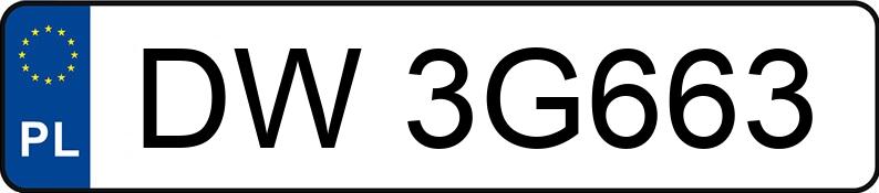 Numer rejestracyjny DW 3G663 posiada VOLVO V60 - DW3G663