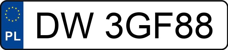 Numer rejestracyjny DW 3GF88 posiada CITROEN C4 PICASSO - DW3GF88