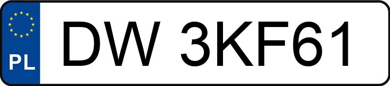 Numer rejestracyjny DW 3KF61 posiada VOLKSWAGEN/JEGGER CRAFTER SZN1E/JG - DW3KF61