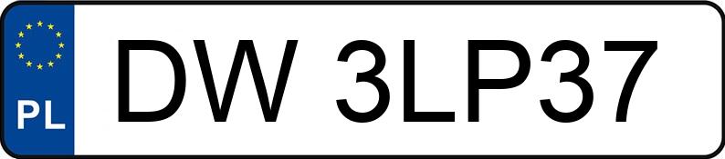 Numer rejestracyjny DW 3LP37 posiada MERCEDES-BENZ 316 Sprinter CDI MR`18 E6 3.5t 316 Sprinter CDI MR`18 E6 3.5t - DW3LP37