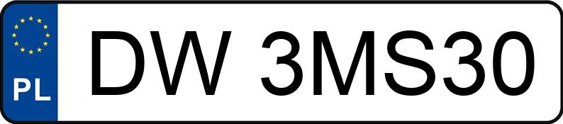 Numer rejestracyjny DW 3MS30 posiada BMW X5 Diesel MR`14 E6 F15 xDrive30d Step - DW3MS30 Numer rejestracyjny DW 3MS30 posiada BMW X5 Diesel MR`14 E6 F15 xDrive30d Step - DW3MS30