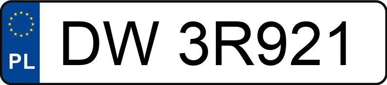 Numer rejestracyjny DW 3R921 posiada ALFA ROMEO ALFA ROMEO 159 - DW3R921