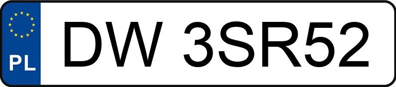 Numer rejestracyjny DW 3SR52 posiada KIA CEED - DW3SR52 Numer rejestracyjny DW 3SR52 posiada KIA CEED - DW3SR52