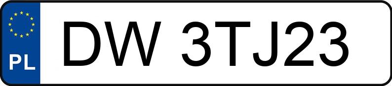 Numer rejestracyjny DW 3TJ23 posiada KIA Sportage 1.6 T-GDI Mild Hybrid MR`22 E6d L DCT - DW3TJ23