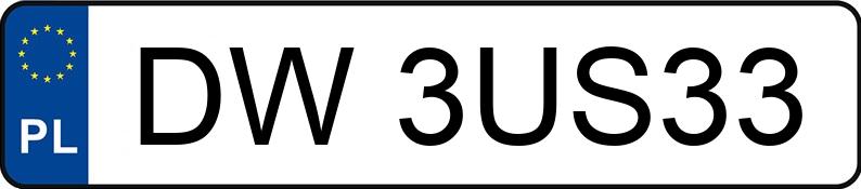 Numer rejestracyjny DW 3US33 posiada LAMBORGHINI Urus MR`18 E6 S - DW3US33 Numer rejestracyjny DW 3US33 posiada LAMBORGHINI Urus MR`18 E6 S - DW3US33