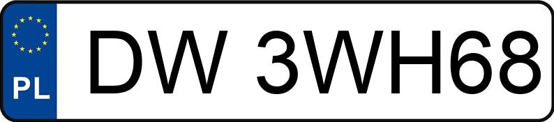 Numer rejestracyjny DW 3WH68 posiada SKODA KODIAQ - DW3WH68