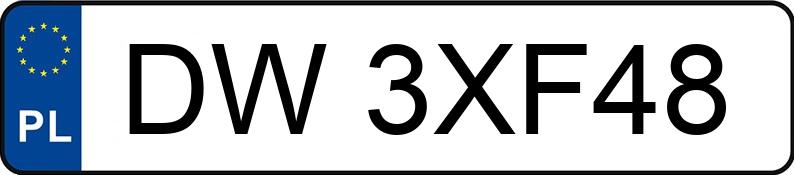 Numer rejestracyjny DW 3XF48 posiada PEUGEOT 206 1.4 MR`03 E3 Quiksilver - DW3XF48
