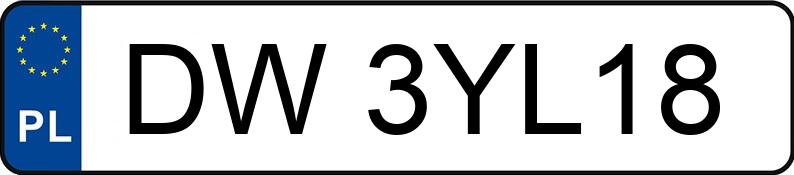 Numer rejestracyjny DW 3YL18 posiada TOYOTA TOYOTA COROLLA - DW3YL18 Numer rejestracyjny DW 3YL18 posiada TOYOTA TOYOTA COROLLA - DW3YL18