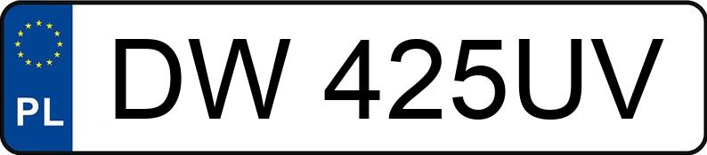 Numer rejestracyjny DW 425UV posiada SKODA Fabia 1.9 TDI MR`99 Comfort - DW425UV