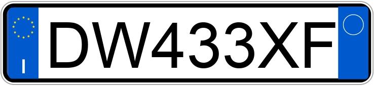 Numer rejestracyjny DW433XF posiada ALFA ROMEO MiTo