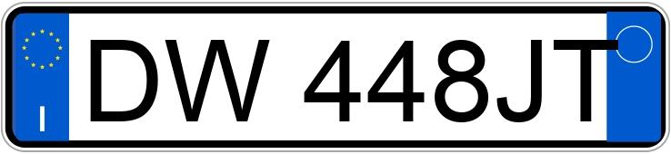 Numer rejestracyjny DW448JT posiada PEUGEOT 308 1a serie