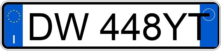 Numer rejestracyjny DW448YT posiada AUDI A3 2a serie