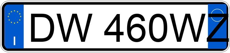 Numer rejestracyjny DW460WZ posiada FORD Fiesta 6a serie