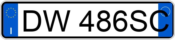 Numer rejestracyjny DW486SC posiada AUDI Q5 1a serie