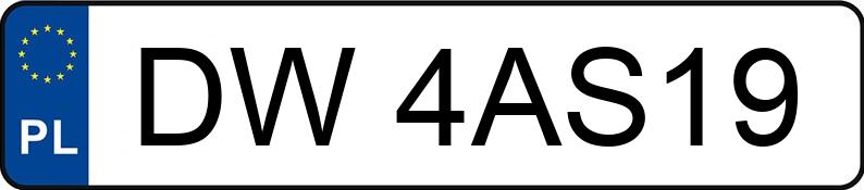 Numer rejestracyjny DW 4AS19 posiada PORSCHE Panamera MR`16 E6 4 Aut. - DW4AS19