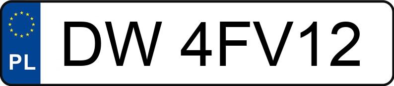 Numer rejestracyjny DW 4FV12 posiada NISSAN QASHQAI - DW4FV12 Numer rejestracyjny DW 4FV12 posiada NISSAN QASHQAI - DW4FV12