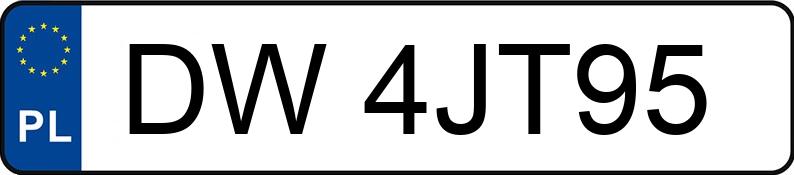 Numer rejestracyjny DW 4JT95 posiada AUDI A5 COUPE - DW4JT95 Numer rejestracyjny DW 4JT95 posiada AUDI A5 COUPE - DW4JT95