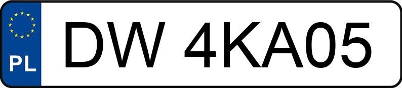 Numer rejestracyjny DW 4KA05 posiada BMW 540D XDRIVE - DW4KA05 Numer rejestracyjny DW 4KA05 posiada BMW 540D XDRIVE - DW4KA05