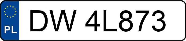 Numer rejestracyjny DW 4L873 posiada AUDI A4 1.6 Kat. MR`00 E3 8E A4 1.6 Kat. MR`00 E3 8E - DW4L873