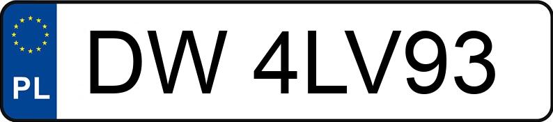 Numer rejestracyjny DW 4LV93 posiada FIAT TALENTO - DW4LV93