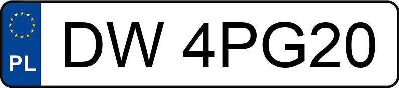 Numer rejestracyjny DW 4PG20 posiada VOLKSWAGEN JETTA - DW4PG20