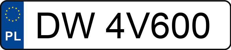 Numer rejestracyjny DW 4V600 posiada SKODA Octavia 1.9 TDI MR`01 E3 Laurin & Klement - DW4V600 Numer rejestracyjny DW 4V600 posiada SKODA Octavia 1.9 TDI MR`01 E3 Laurin & Klement - DW4V600