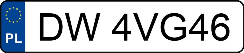 Numer rejestracyjny DW 4VG46 posiada PORSCHE Macan III 3.0 MR`21 E6d GTS - DW4VG46